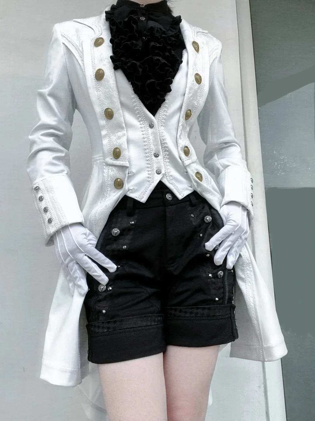 Gothic Lolita Prince Outfit, Custom‑Made for Medieval‑Themed Events