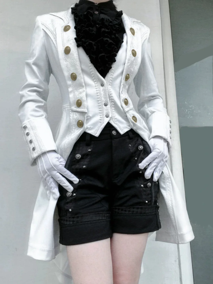 Gothic Lolita Prince Outfit, Custom‑Made for Medieval‑Themed Events