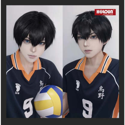 Kageyama Tobio Cosplay Costume - Karasuno High Volleyball Uniform & Wig-Astricos