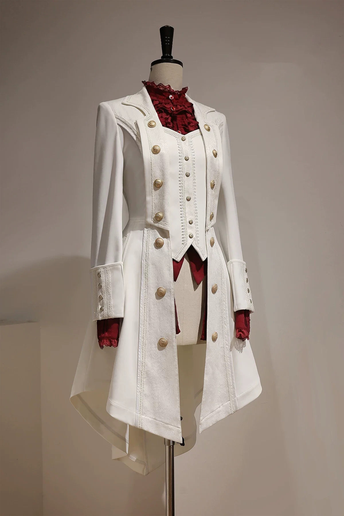 Gothic Lolita Prince Outfit, Custom‑Made for Medieval‑Themed Events