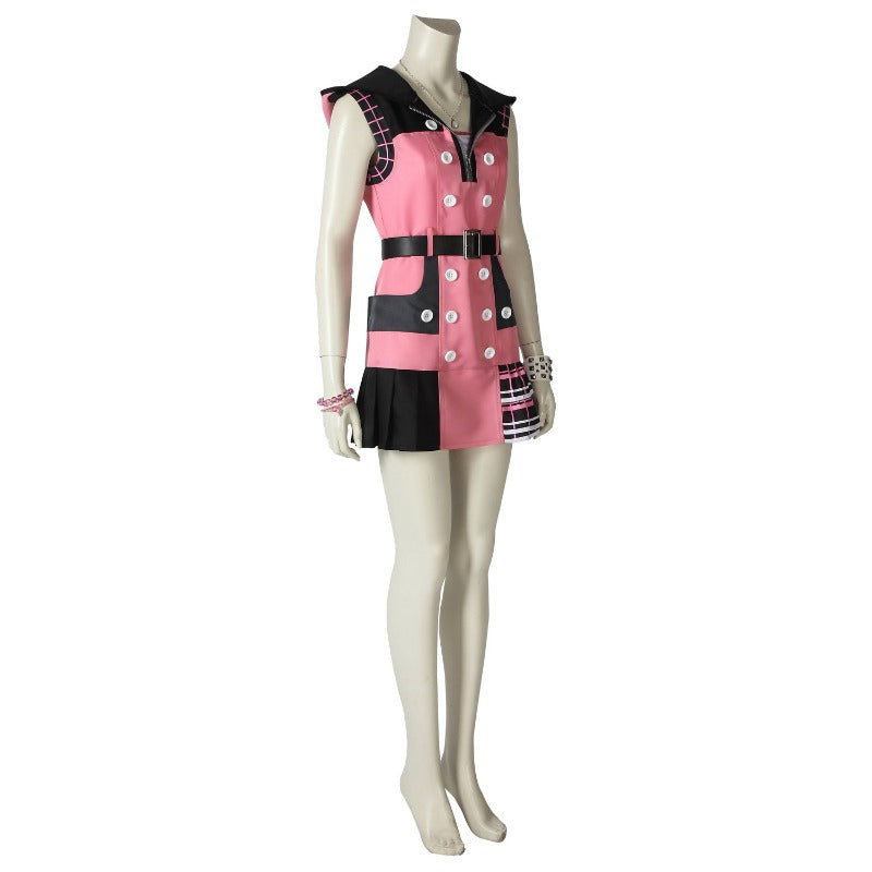 Kingdom Hearts III Kairi Cosplay Costume - Women's Combat Outfit for Halloween & Carnival | Astricos-Astricos