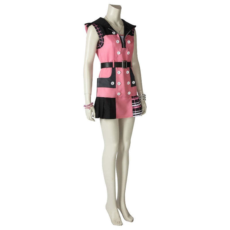 Kingdom Hearts III Kairi Cosplay Costume - Women's Combat Outfit for Halloween & Carnival | Astricos-Astricos