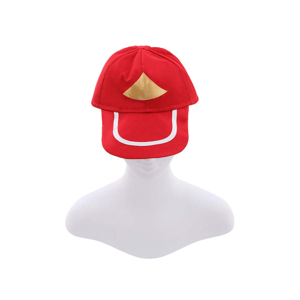 LOL Sivir Pizza Delivery Cosplay Costume for Women - Full Set with Crop Top, Shorts & Hat-Astricos