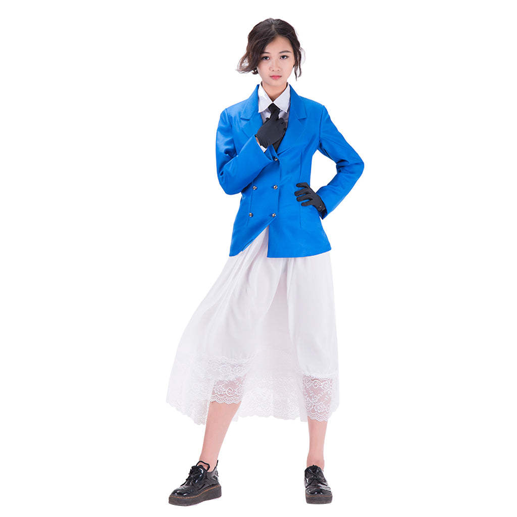 Hetalia: Axis Powers France Nyotalia Female Cosplay Dress - Authentic Design | Astricos-Astricos