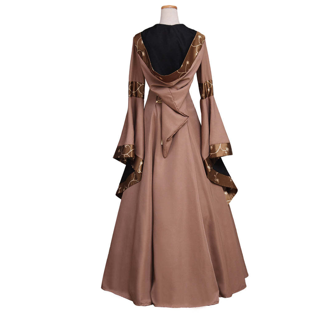 Medieval Retro Dress - Victorian Tudor Spanish Noble Costume for Halloween & Carnival-Astricos