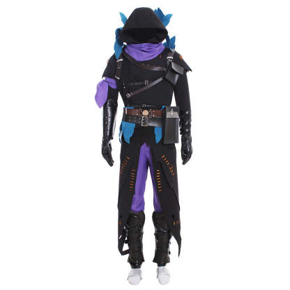 Raven Demon Cosplay Costume for Men - Full Set Hoodie Uniform | Game Series-Astricos