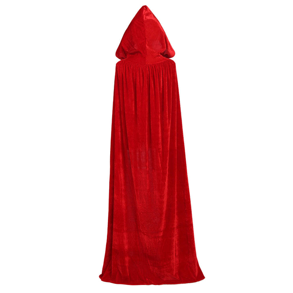 Vampire Cape Medieval Hooded Robe - Premium Cosplay Costume for Gothic & Fantasy Events-Astricos