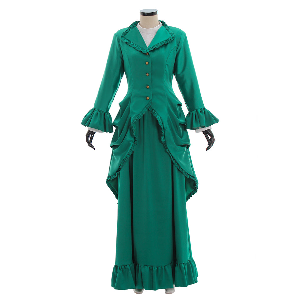 Medieval Victorian Dress Renaissance - Custom Made Cosplay Gown for Halloween & Carnival-Astricos