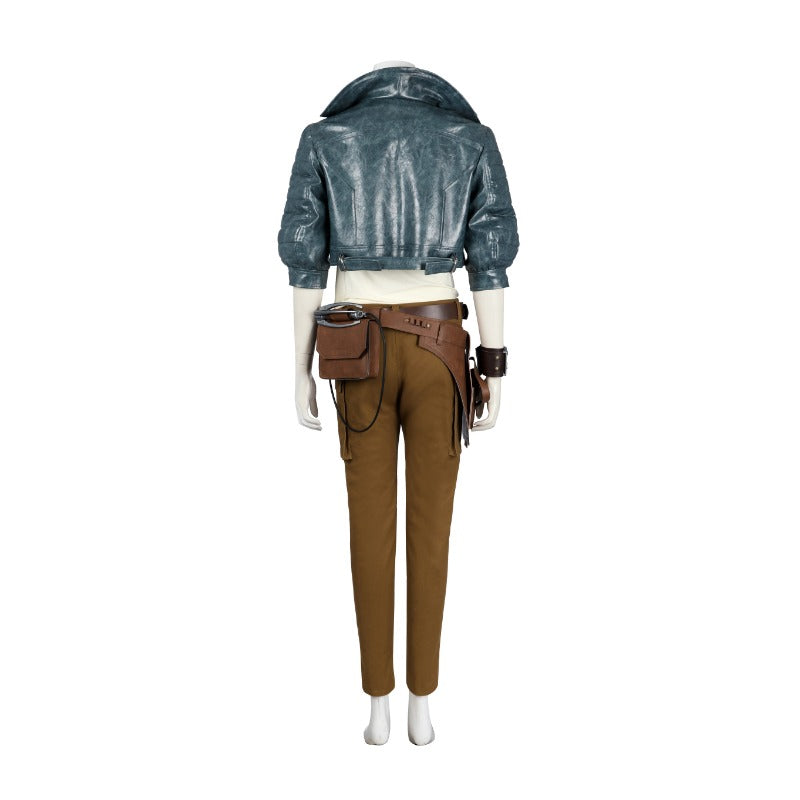 Kay Cos Vess Cosplay Costume for Women - Halloween Carnival Outfit with Jacket, Coat, Pants & Waistbag-Astricos