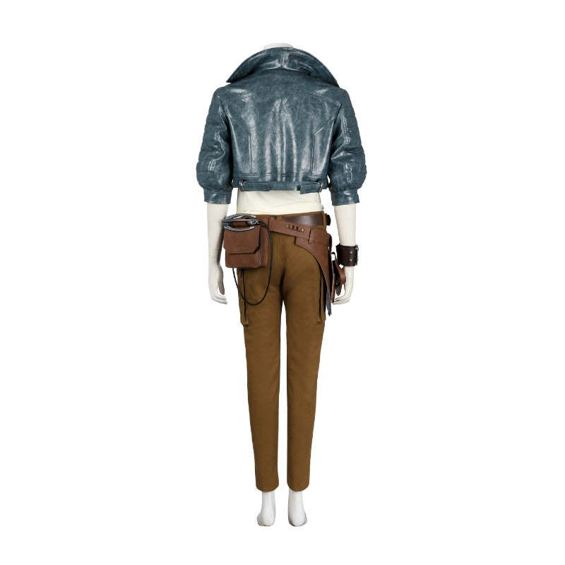 Kay Cos Vess Cosplay Costume for Women - Halloween Carnival Outfit with Jacket, Coat, Pants & Waistbag-Astricos