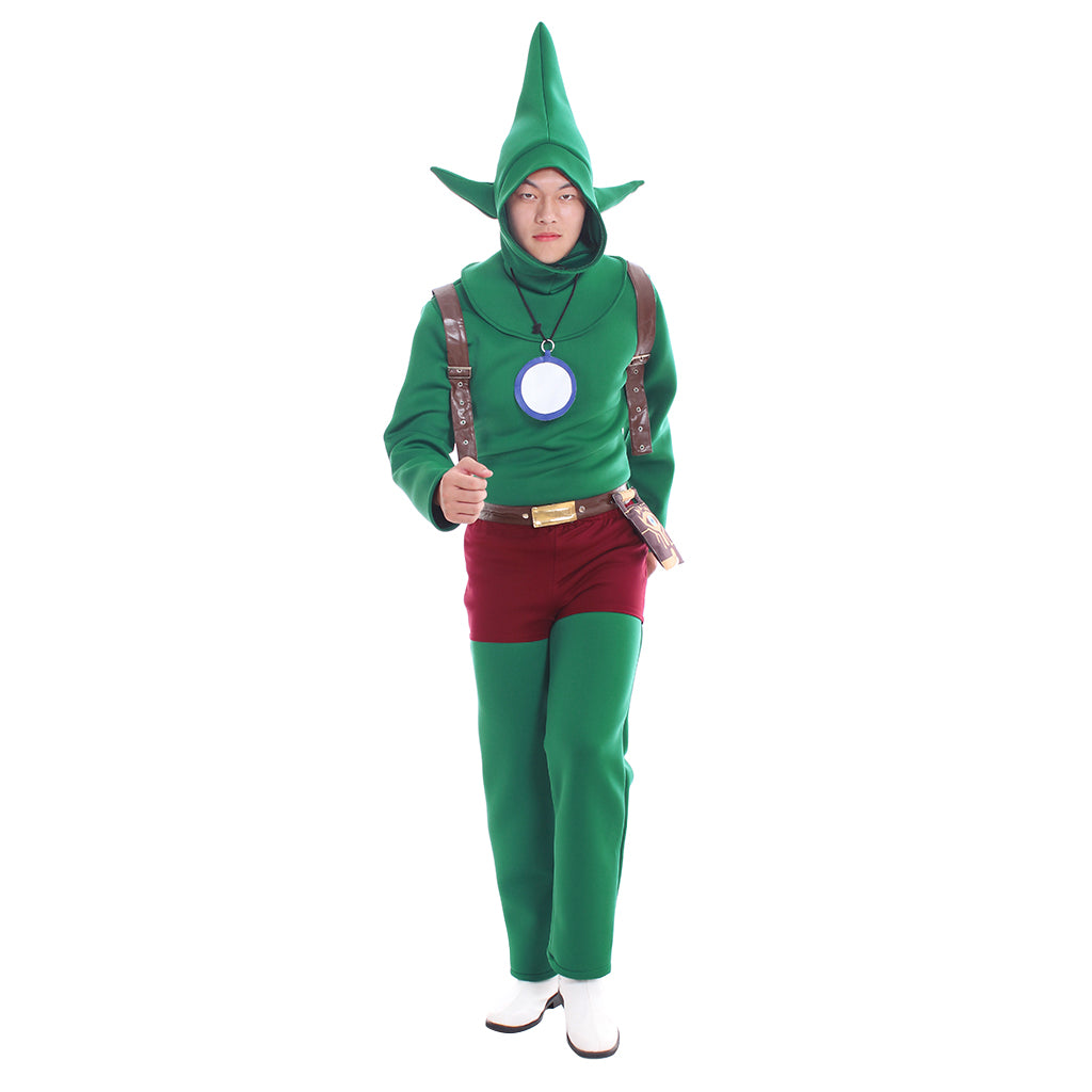 Princess Zelda Link Cosplay Costume – Green Fairy Adventure Outfit for Fans | Astricos-Astricos