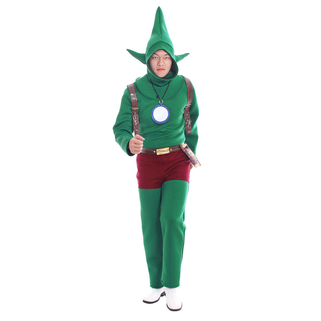 Princess Zelda Link Cosplay Costume – Green Fairy Adventure Outfit for Fans | Astricos-Astricos