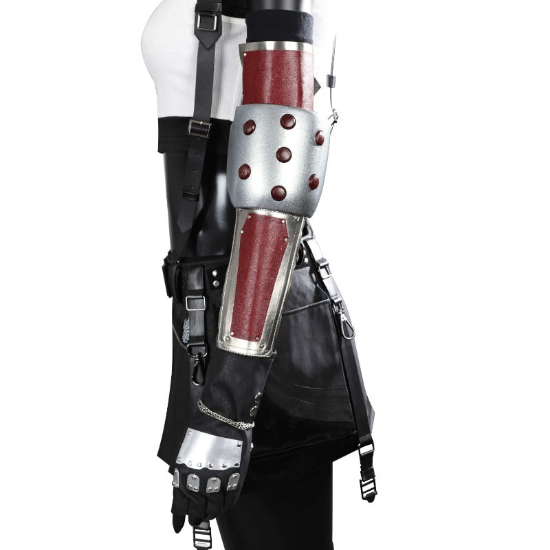 Tifa Lockhart Final Fantasy VII Cosplay Costume Set - Complete Outfit with Wigs, Shoes & Accessories-Astricos