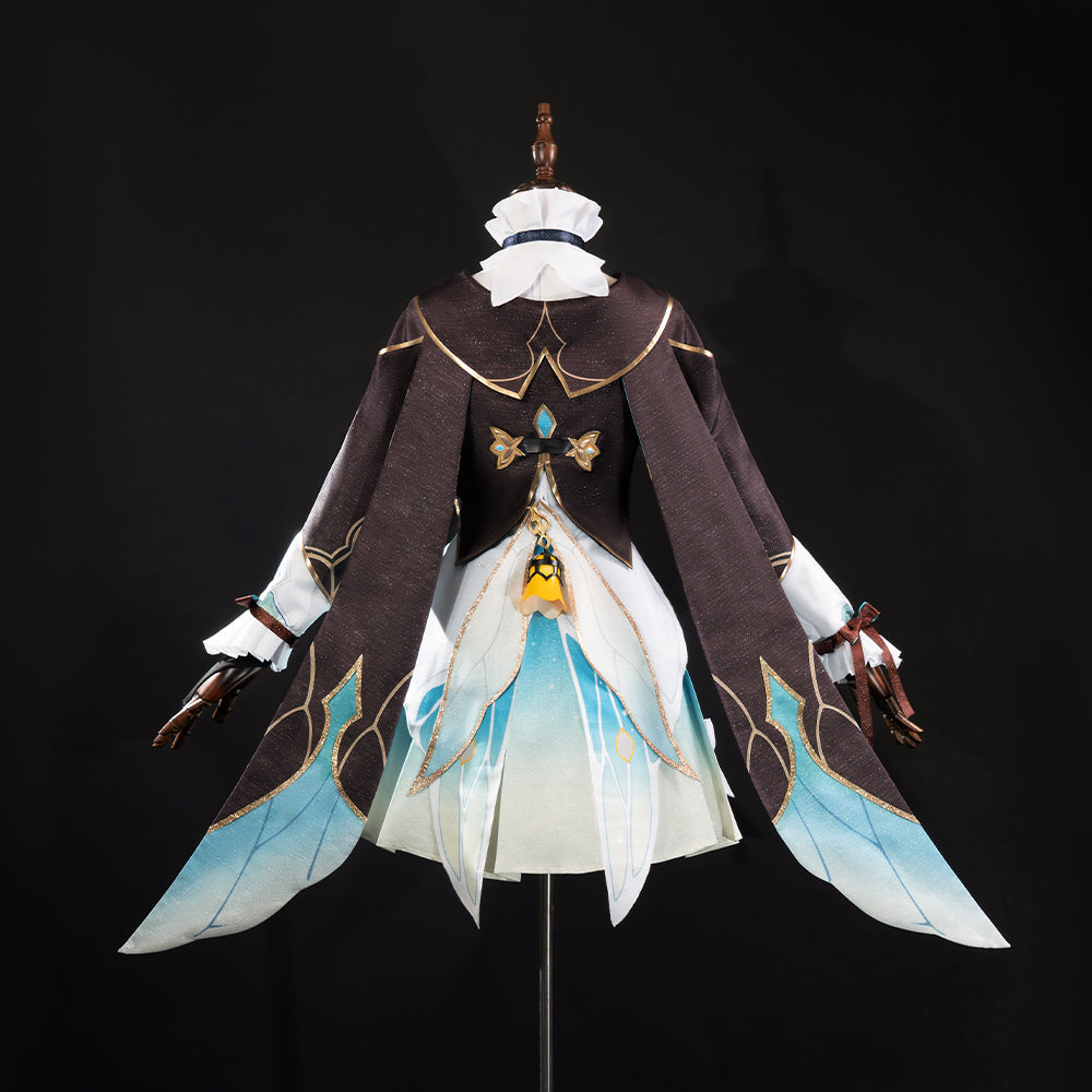 Honkai Star Rail Light Bell Cosplay Costume Set - Women’s Halloween & Cosplay Outfit with Wig & Accessories-Astricos