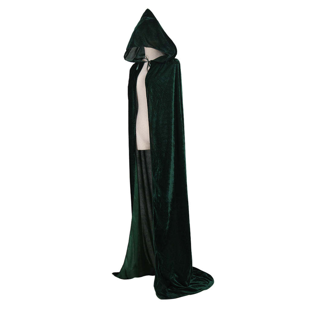 Vampire Cape Medieval Hooded Robe - Premium Cosplay Costume for Gothic & Fantasy Events-Astricos
