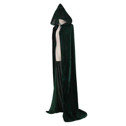 Vampire Cape Medieval Hooded Robe - Premium Cosplay Costume for Gothic & Fantasy Events-Astricos