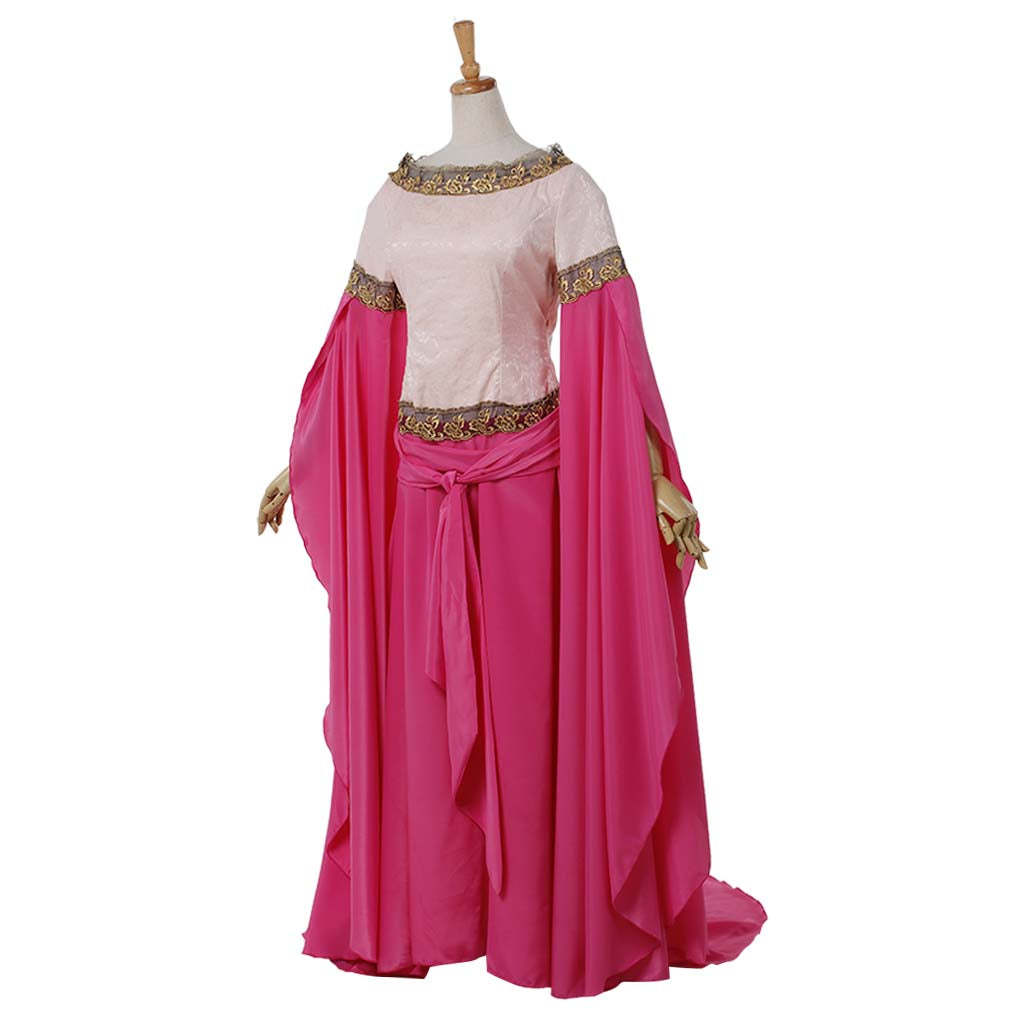 Exquisite Women's Medieval Victorian Gothic Ball Gown Dress for Cosplay & Events-Astricos