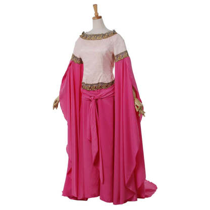 Exquisite Women's Medieval Victorian Gothic Ball Gown Dress for Cosplay & Events-Astricos