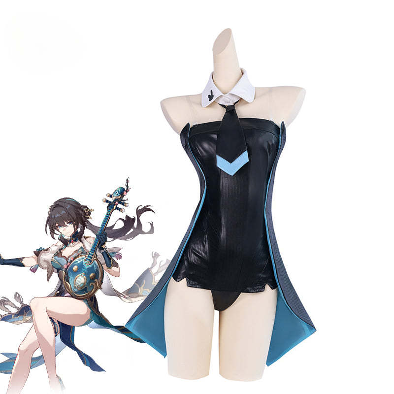 Ruan Mei Bunny Girl Costume - Honkai Star Rail Sexy Cosplay Outfit-Astricos