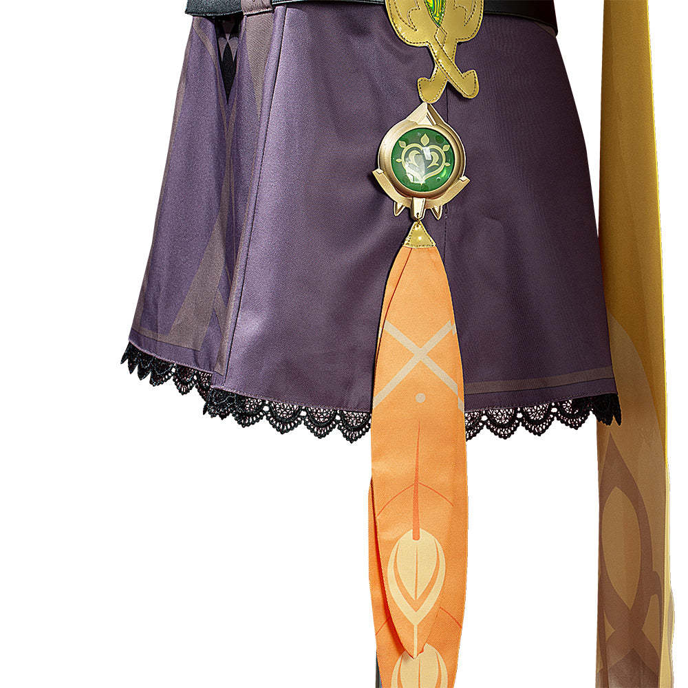 Authentic Genshin Impact Collei Cosplay Costume – Anime-Inspired Design for Fans-Astricos