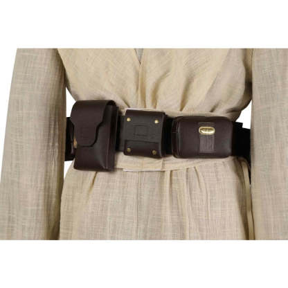 Obi-Wan Kenobi Cosplay Costume Robe Full Set - Perfect for Halloween & Star Wars Parties-Astricos