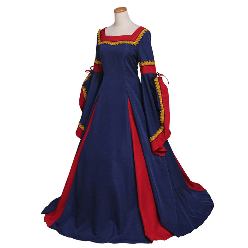 Custom Made Women's Spring Medieval Dress Costume - Vintage Victorian Renaissance Cosplay Gown-Astricos