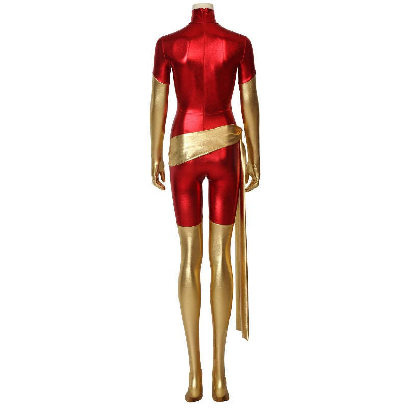Women X Phoenix Jean Grey Superhero Cosplay Bodysuit Costume for Halloween & Comic Con | Astricos-Astricos