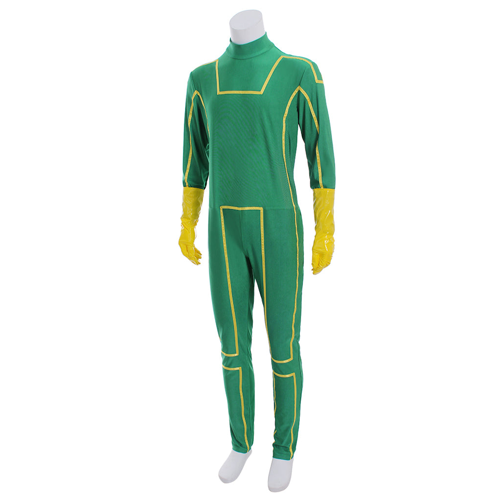 Kick-Ass Dave Lizewski Green Cosplay Costume - Authentic Superhero Outfit-Astricos