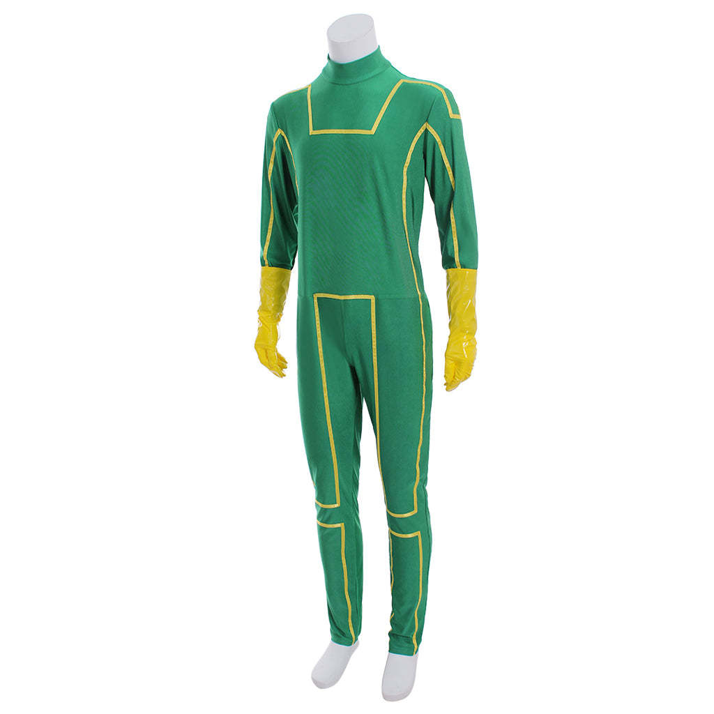 Kick-Ass Dave Lizewski Green Cosplay Costume - Authentic Superhero Outfit-Astricos