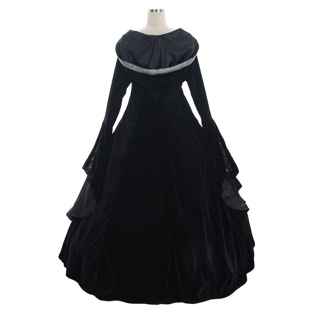 Medieval Retro Dress - Victorian Tudor Spanish Noble Cosplay Costume for Halloween & Carnival-Astricos