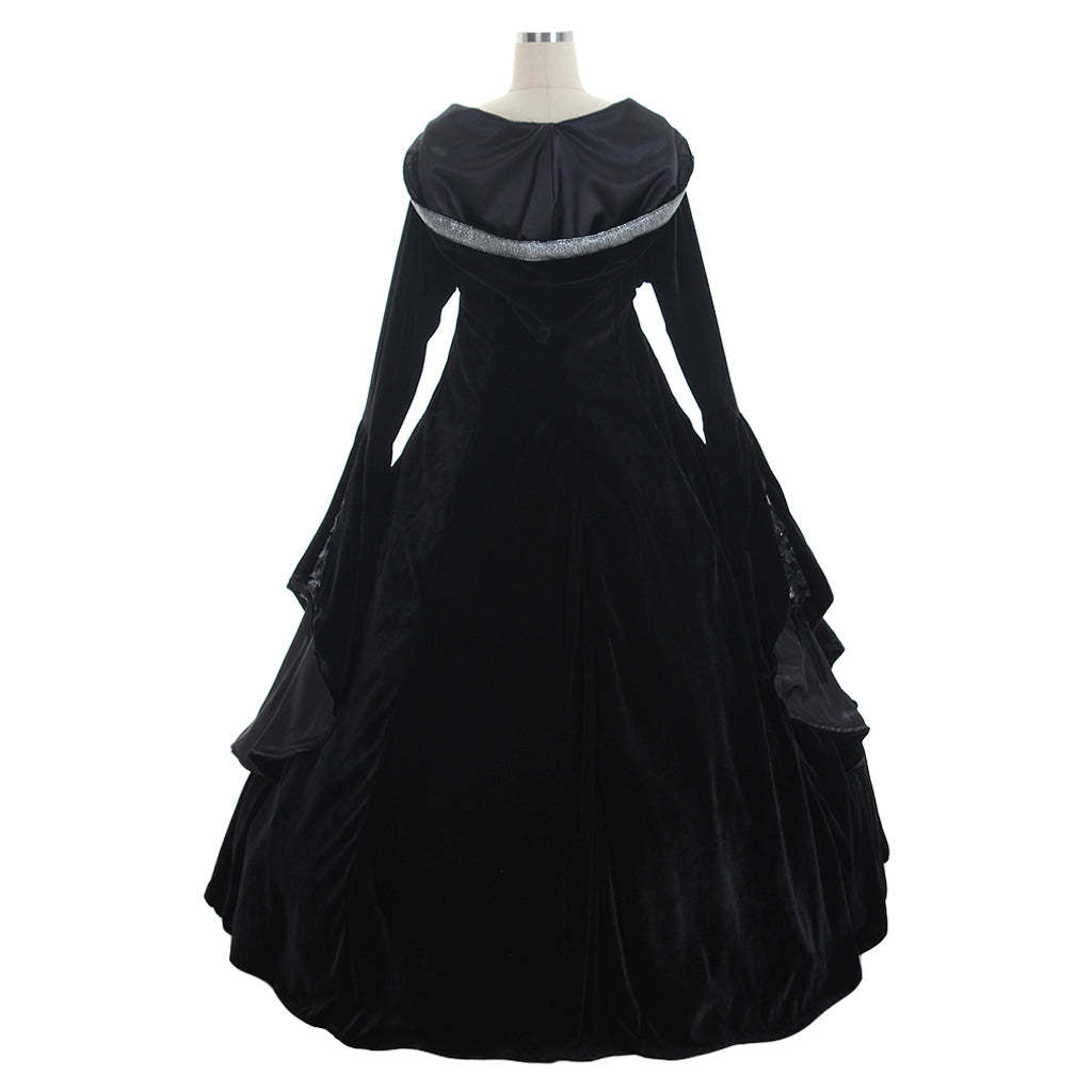 Medieval Retro Dress - Victorian Tudor Spanish Noble Cosplay Costume for Halloween & Carnival-Astricos