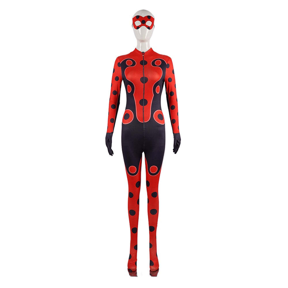 Miraculous Ladybug Season 6 Cosplay Costume - Official Ladybug Jumpsuit for Halloween & Performances
