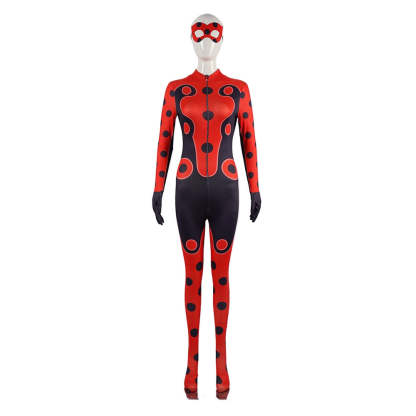 Miraculous Ladybug Season 6 Cosplay Costume - Official Ladybug Jumpsuit for Halloween & Performances