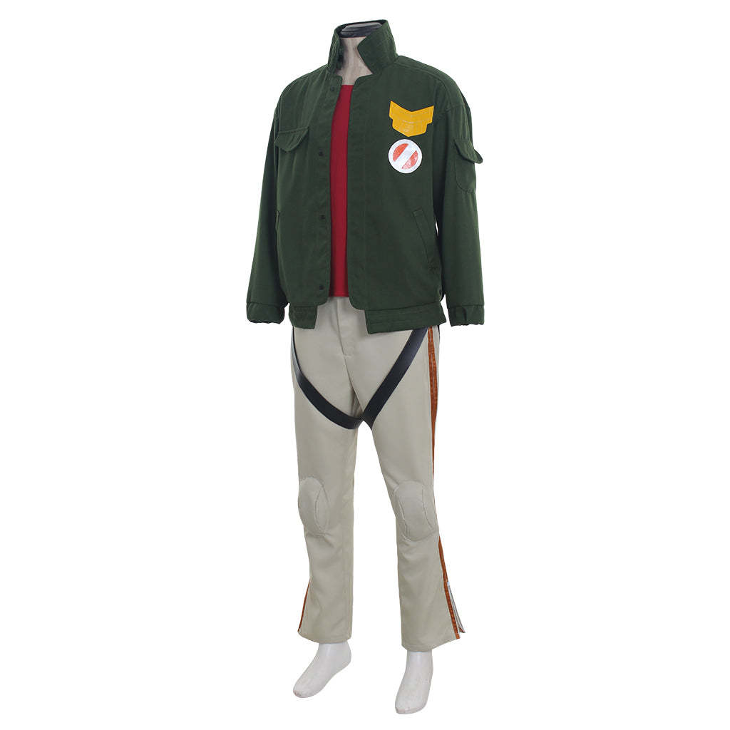 MEGALO BOX Junk Dog Cosplay Costume - Authentic Fighter Outfit-Astricos