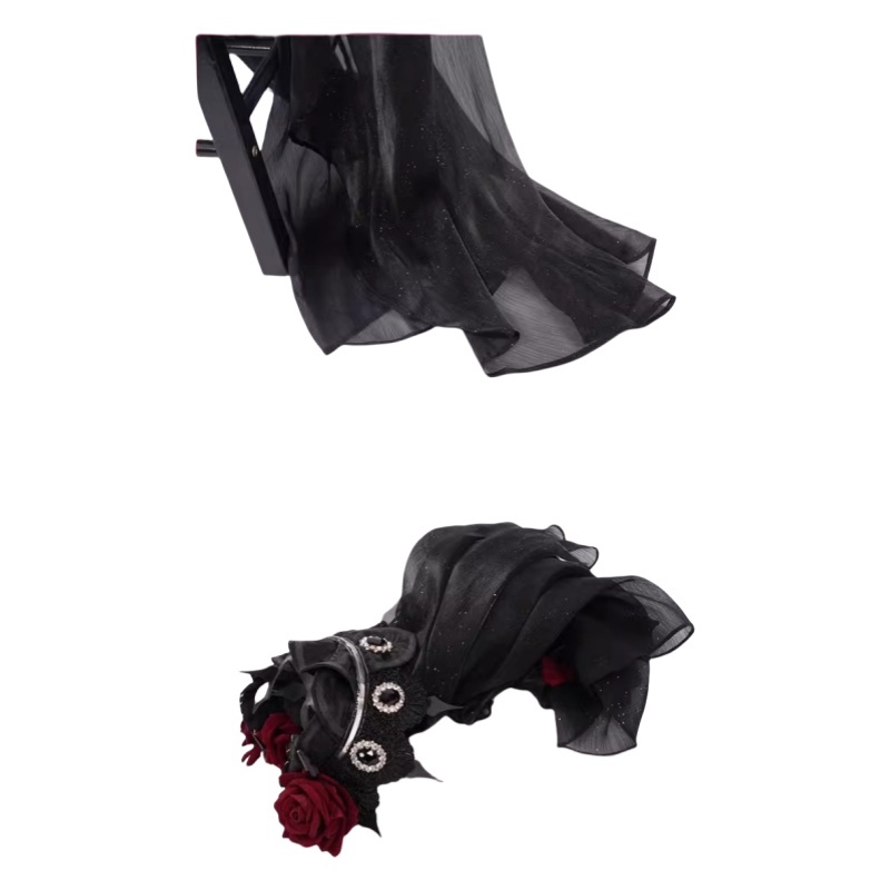 Identity V Night Witch Psychologist Cosplay Costume Wig - Game Character Outfit, Halloween Dress Up-Astricos