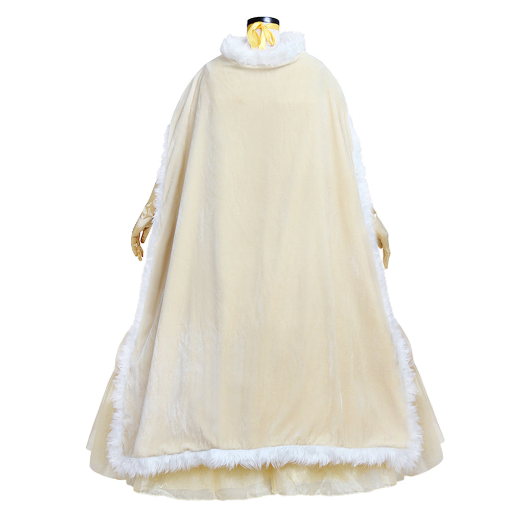 Beauty and the Beast Belle Cosplay Costume | Princess Dress for Halloween & Cosplay-Astricos
