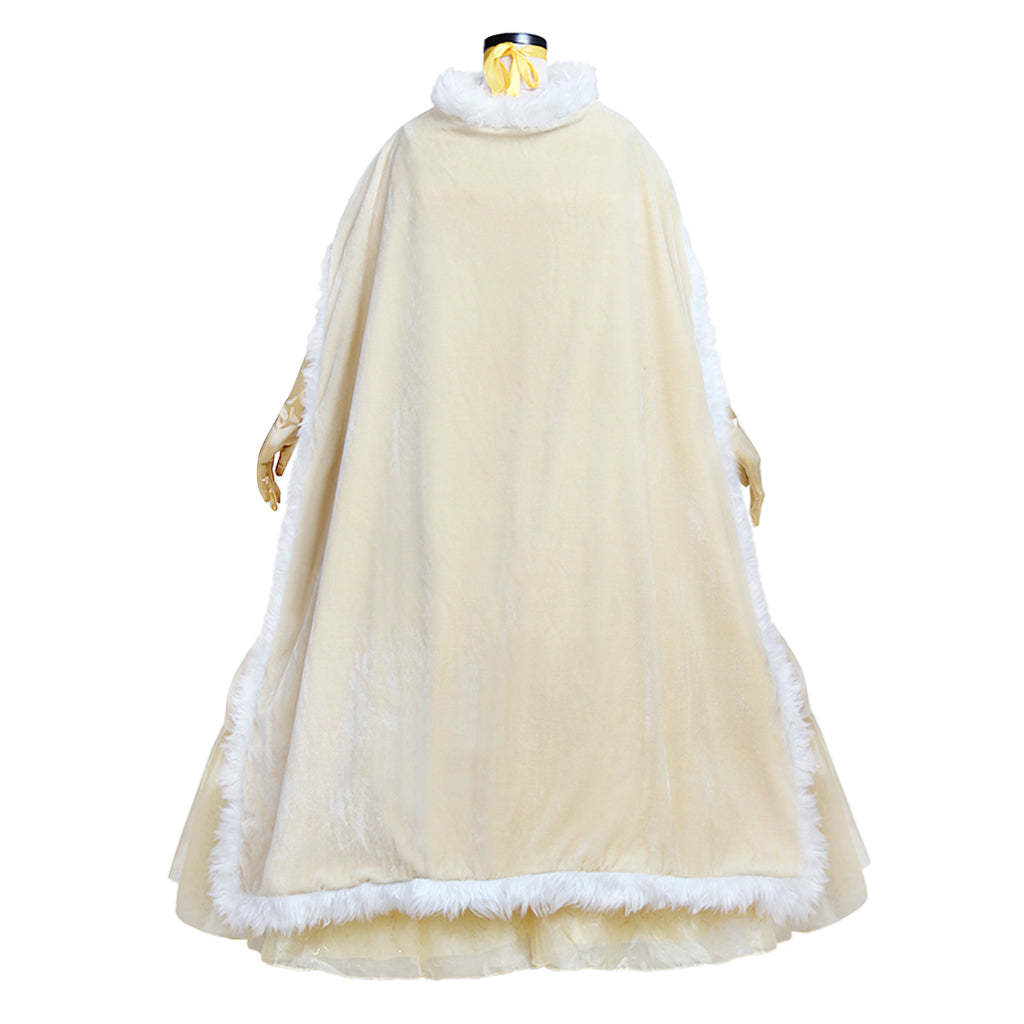 Beauty and the Beast Belle Cosplay Costume | Princess Dress for Halloween & Cosplay-Astricos