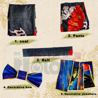 Ran Haitani Vol.19 Cosplay Costume - Tokyo Anime Japanese Kimono for Halloween-Astricos