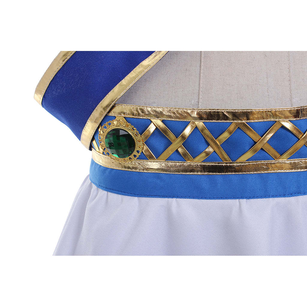 Lana White Sorceress Costume - Enchanting Sorceress of the Woods Cosplay Outfit-Astricos