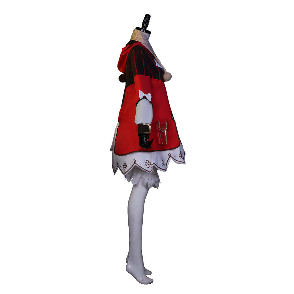 Genshin Impact Klee Cosplay Costume - Full Set with Hat & Accessories | Astricos-Astricos