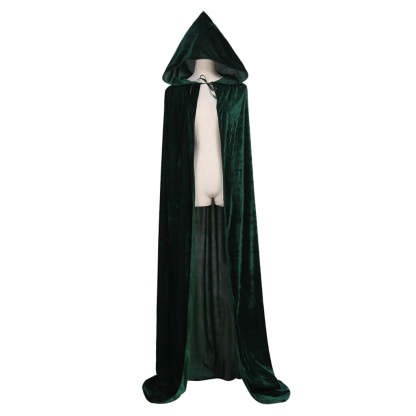 Vampire Cape Medieval Hooded Robe - Premium Cosplay Costume for Gothic & Fantasy Events-Astricos