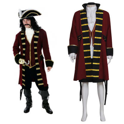 Authentic Pirates of the Caribbean Cosplay Costume for Adults - Premium Quality-Astricos