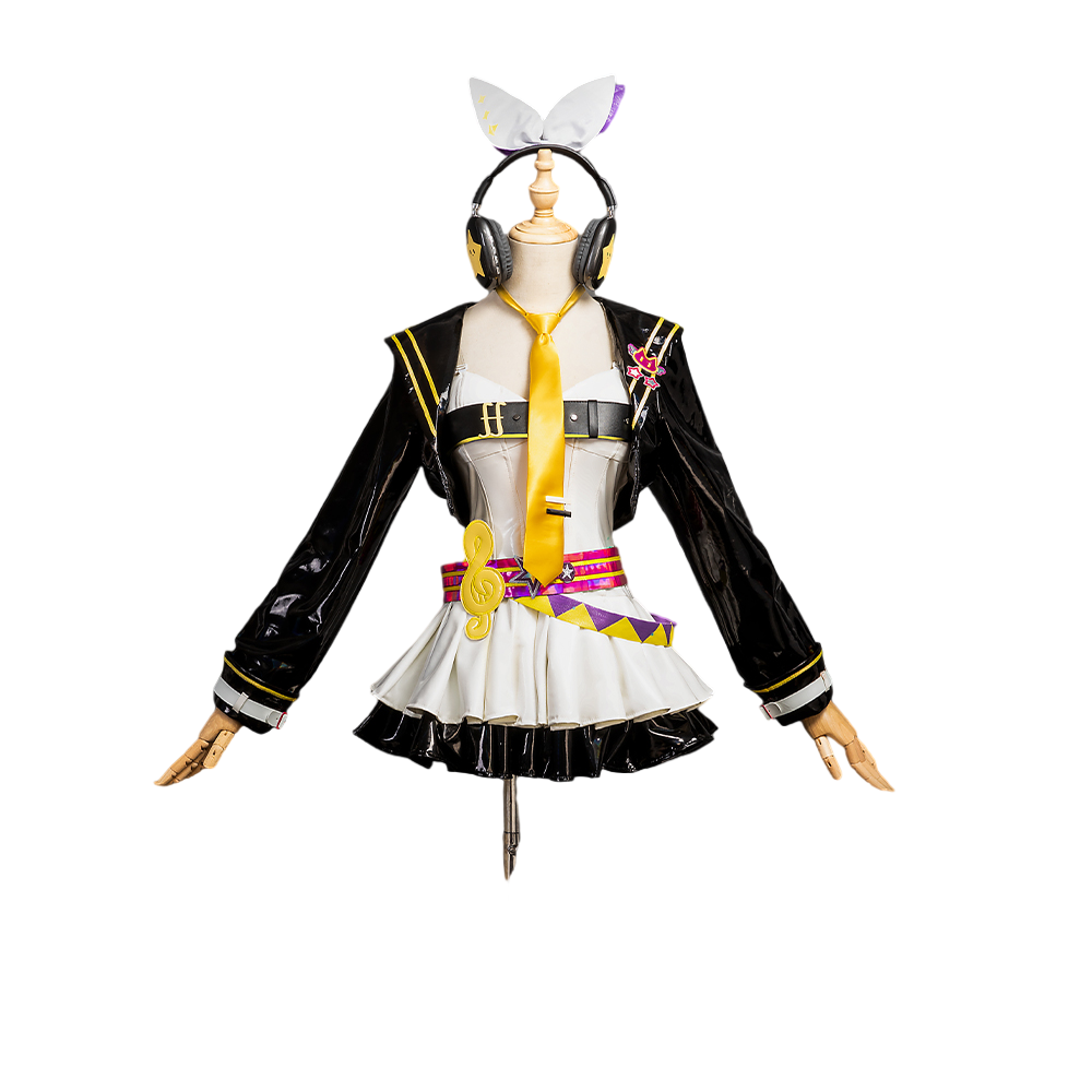 Len and Rin Cosplay Costumes - Muse Dash & Project Mirai Sekai Halloween Outfits-Astricos