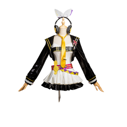 Len and Rin Cosplay Costumes - Muse Dash & Project Mirai Sekai Halloween Outfits-Astricos