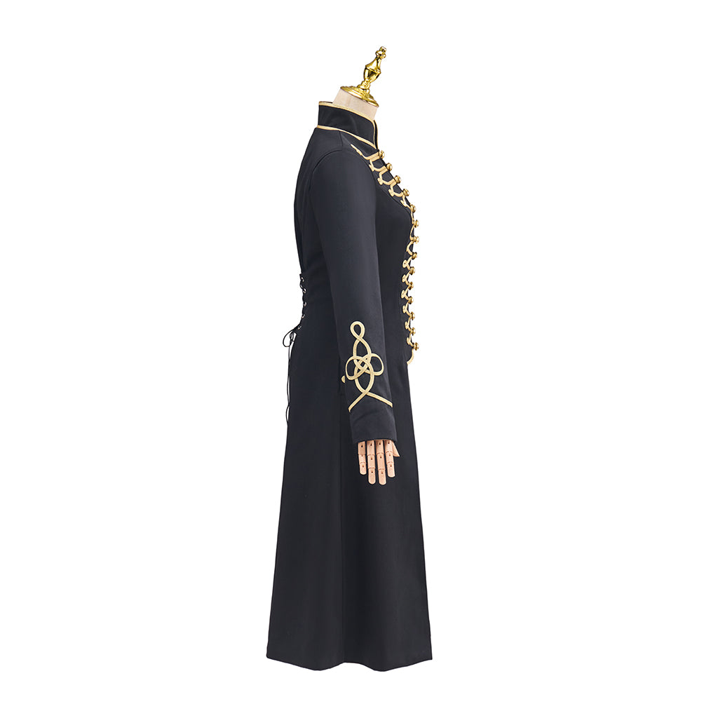 Women's Long Military Coat - Ultimate Cosplay Costume for Bold Looks
