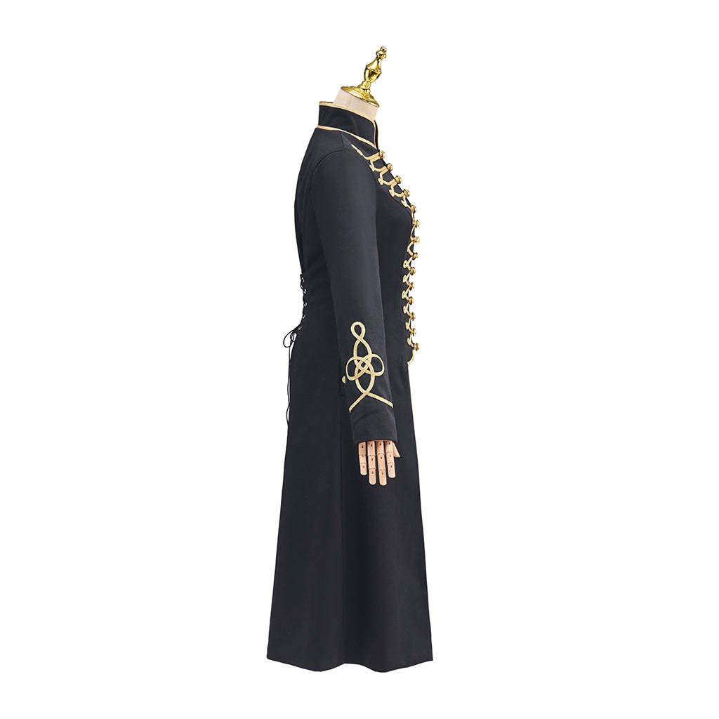 Women's Long Military Coat - Ultimate Cosplay Costume for Bold Looks