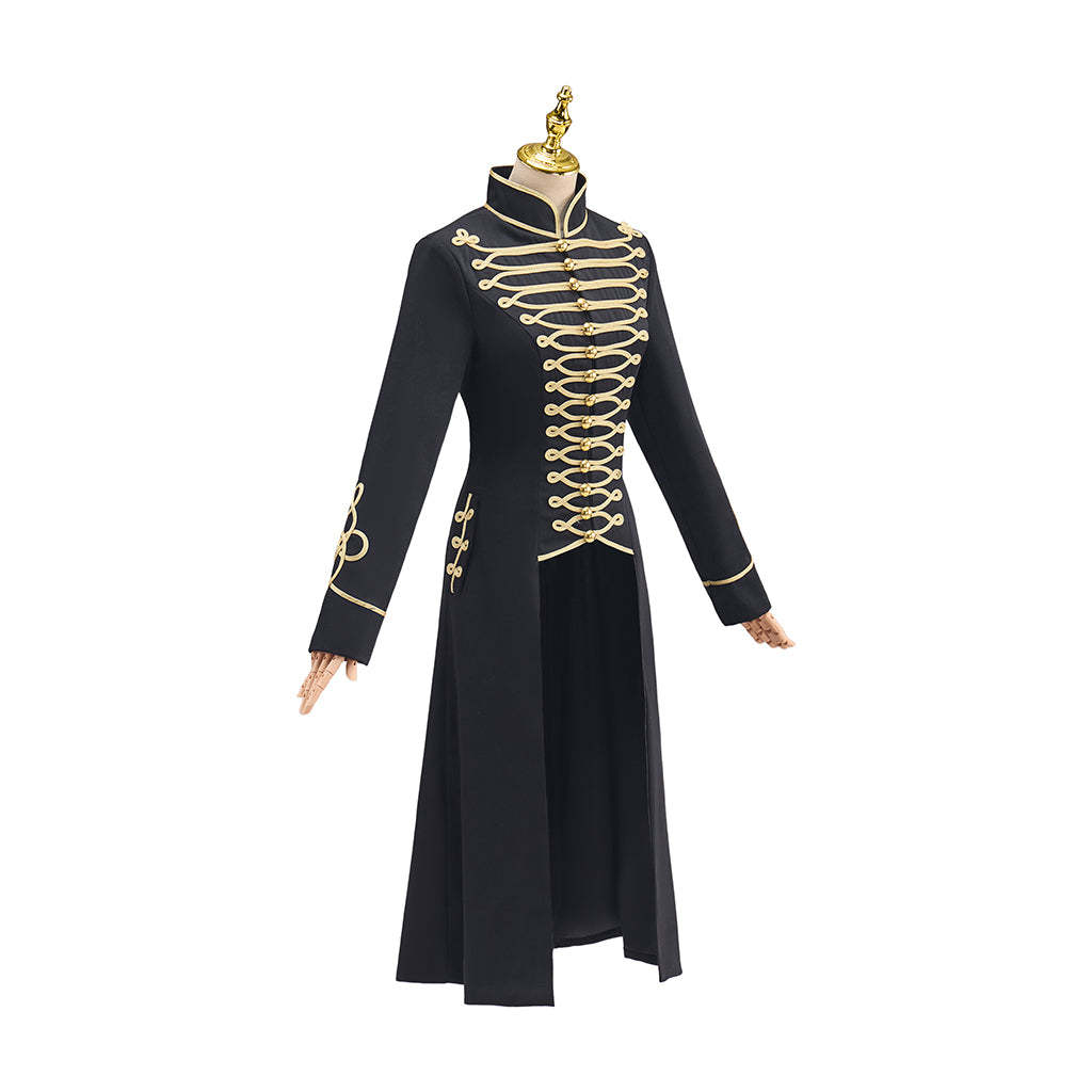 Women's Long Military Coat - Ultimate Cosplay Costume for Bold Looks
