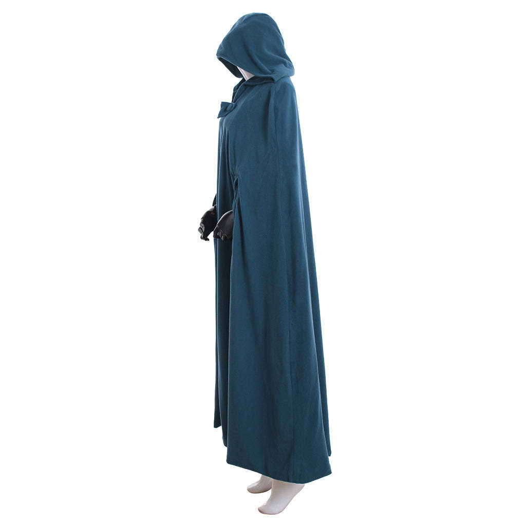 Gothic Winter Cloak Hooded Trench Coat for Women - Elegant Victorian Style Cape-Astricos
