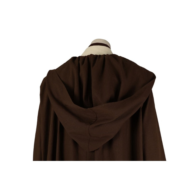 Obi-Wan Kenobi Cosplay Costume Robe Full Set - Perfect for Halloween & Star Wars Parties-Astricos