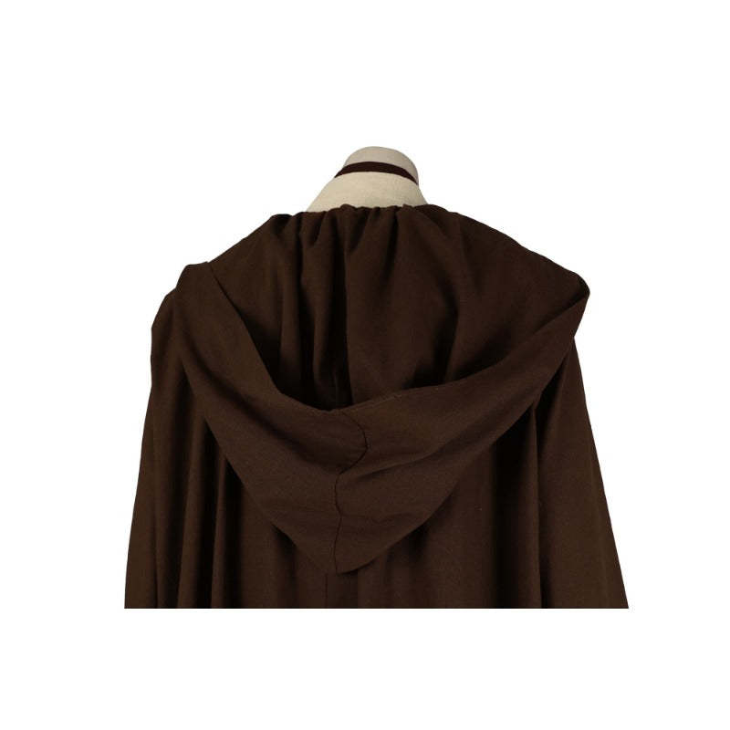 Obi-Wan Kenobi Cosplay Costume Robe Full Set - Perfect for Halloween & Star Wars Parties-Astricos